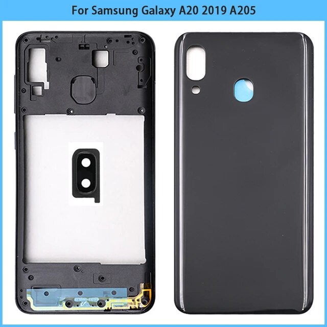 قاب کامل Back Cover  Houssing Samsung A205 A20 Black