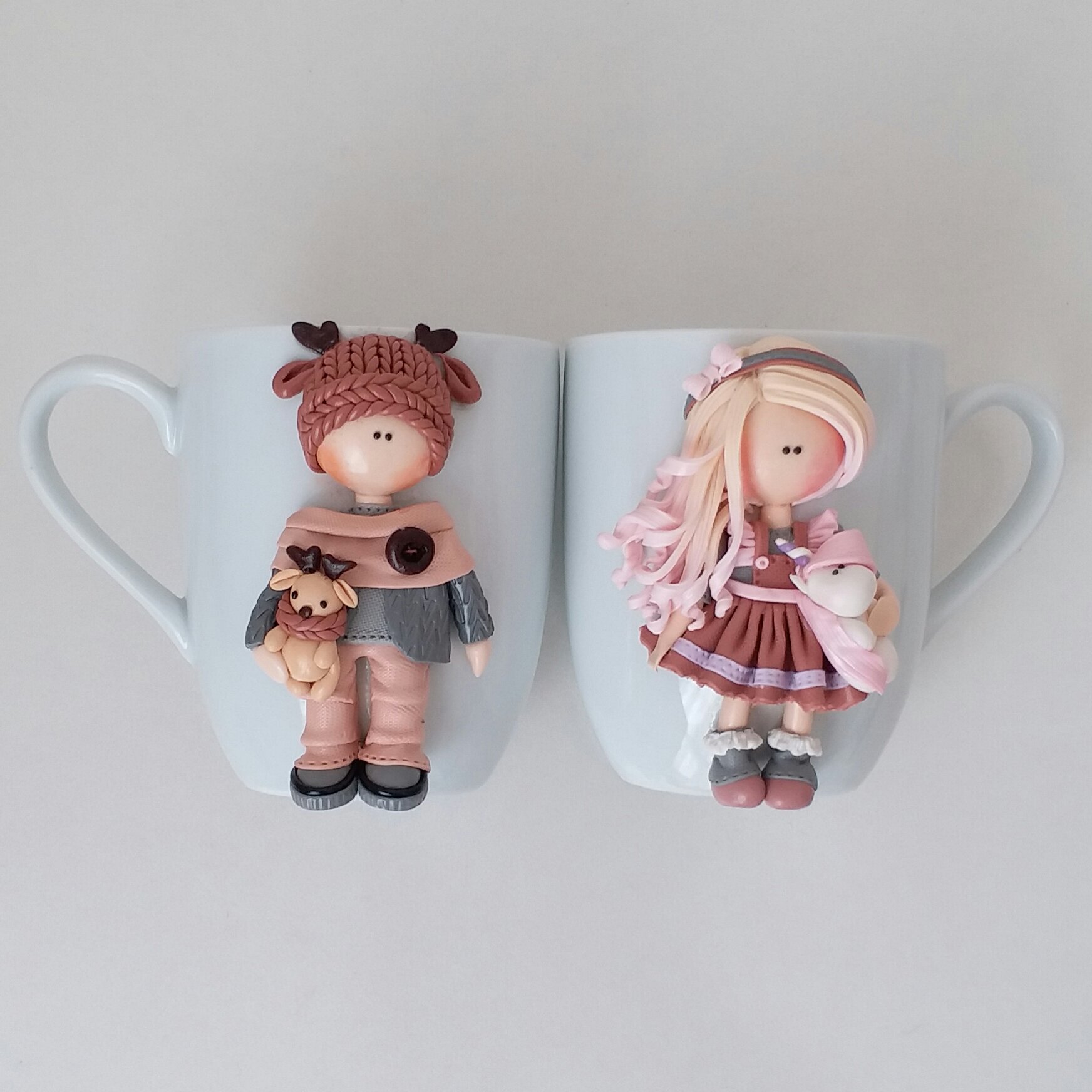 ماگ مدل اسب شاخدار D332 مجموعه 2 عددی