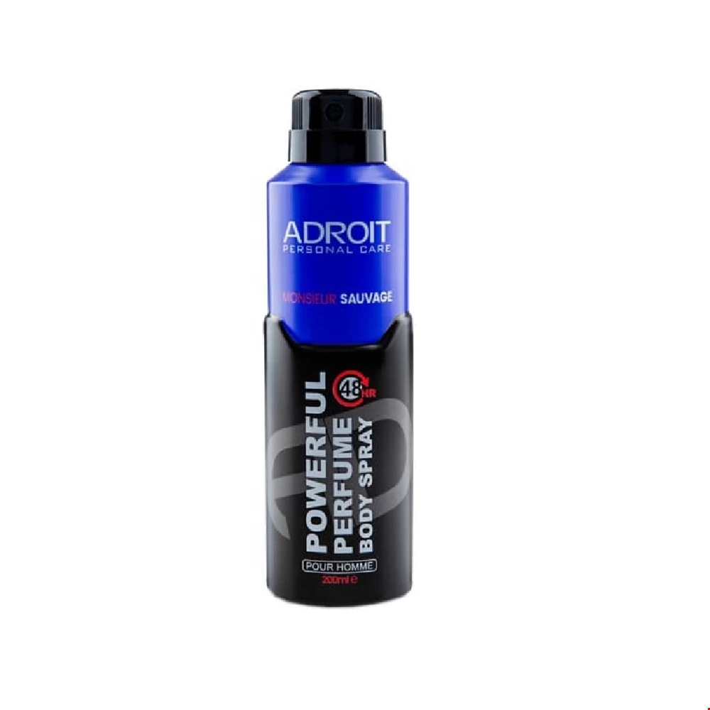 اسپری بدن مردانه موسیو ساویج ادرویت 200 میلی لیتری