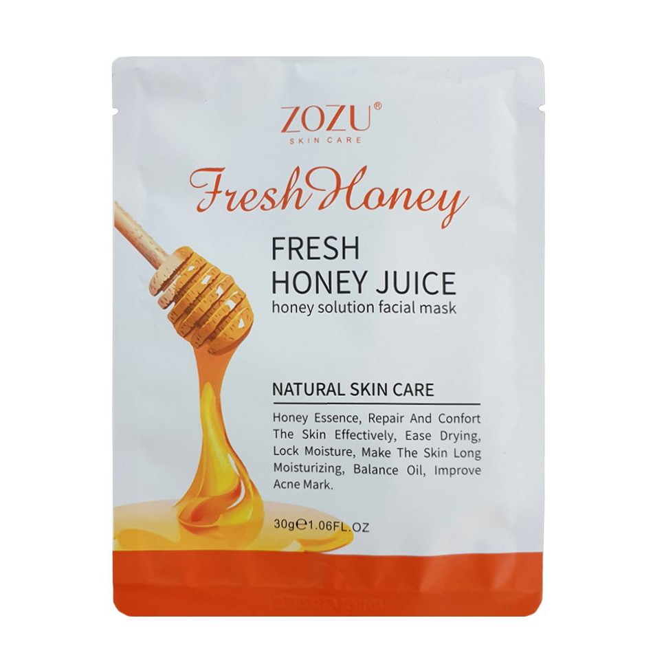 ماسک ورقه ای صورت عسل  زوزو