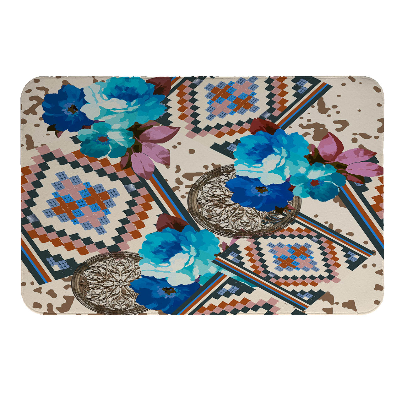 زیرقابلمه ای طرح گل کد 5108