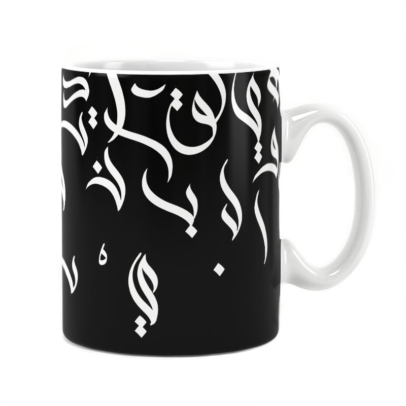 لیوان طرح دار سرامیکی راویتا طرح 2816
