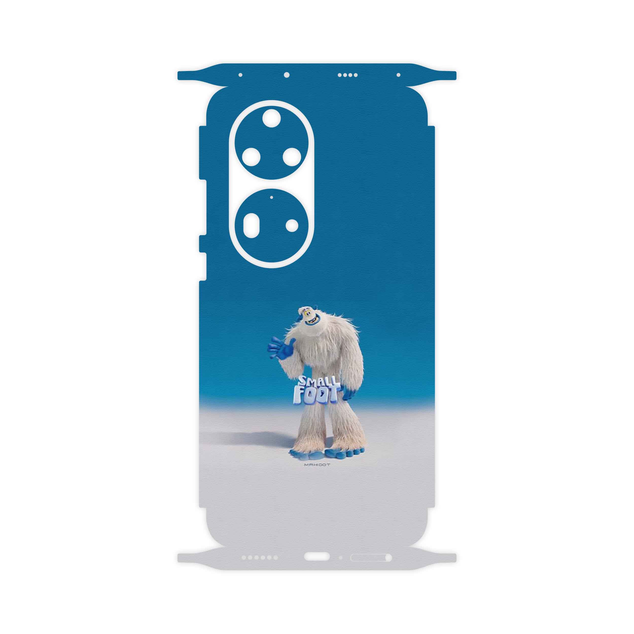 برچسب پوششی ماهوت مدل Smallfoot-FullSkin مناسب برای گوشی موبایل هوآوی P50 Pro