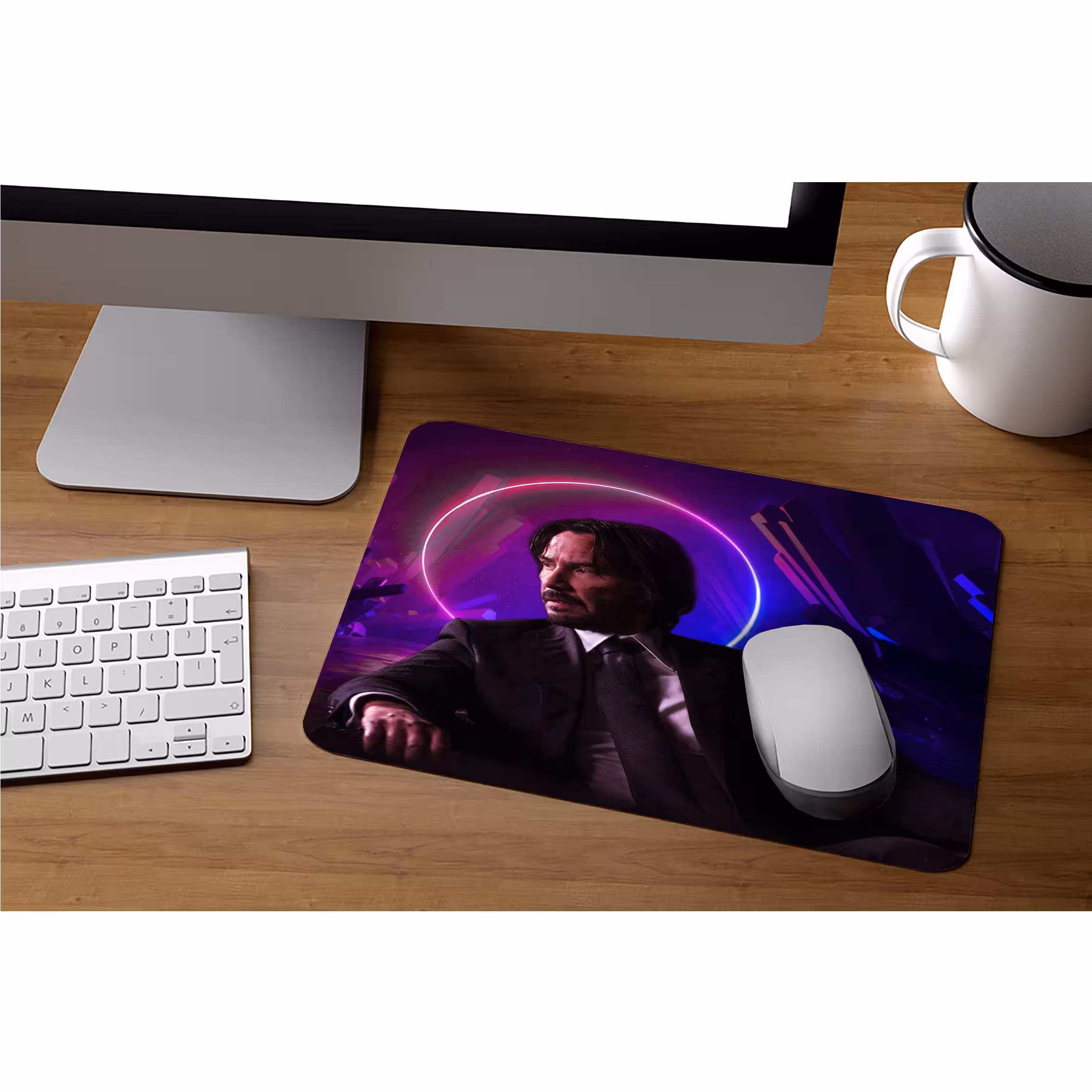 ماوس پد طرح جان ویک -john wick مدل MPB506