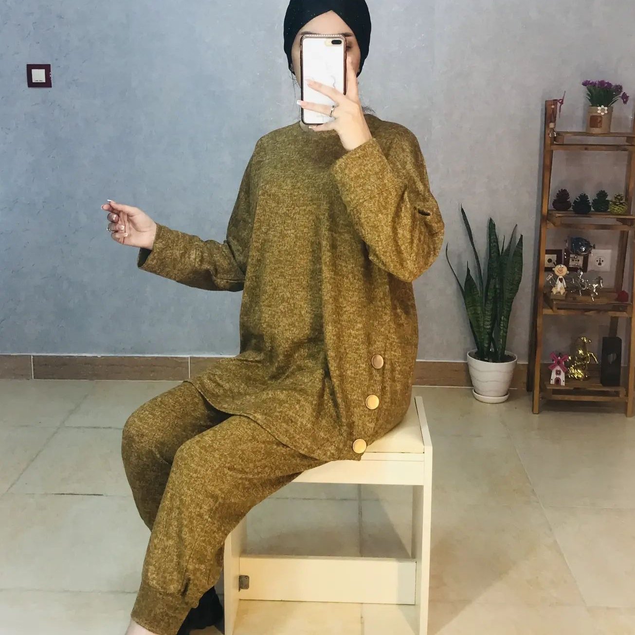 ست تونیک وشلوار زنانه