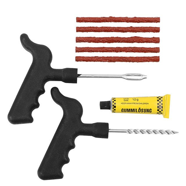 کیت پنچر گیری لاستیک خودرو مدل 9001 | کالا مکس