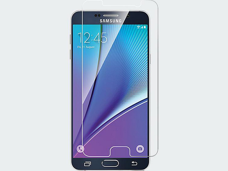 محافظ صفحه نمایش شیشه ای مدل Tempered مناسب برای گوشی موبایل سامسونگ galaxy Note 5