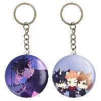 جاکلیدی خندالو مدل فوشیگورو مگومی و نوبارا و ایتادوری انیمه جوجوتسو کایزن کد 1110111104 مجموعه 2 عددی