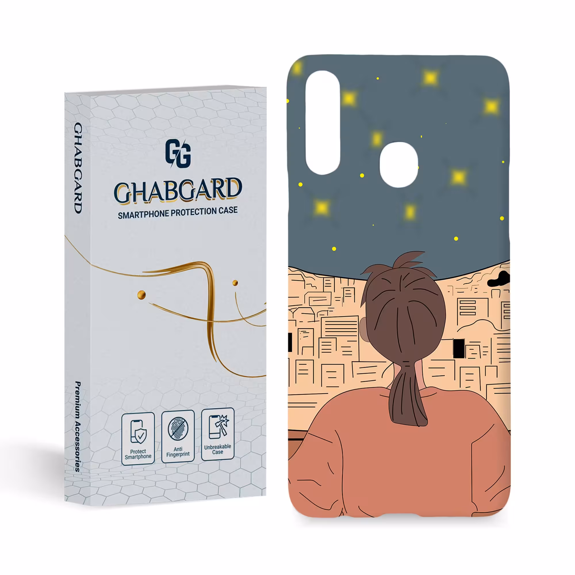 گارد قاب کاور فانتزی مدل g5105 مناسب برای گوشی موبایل سامسونگ a20s