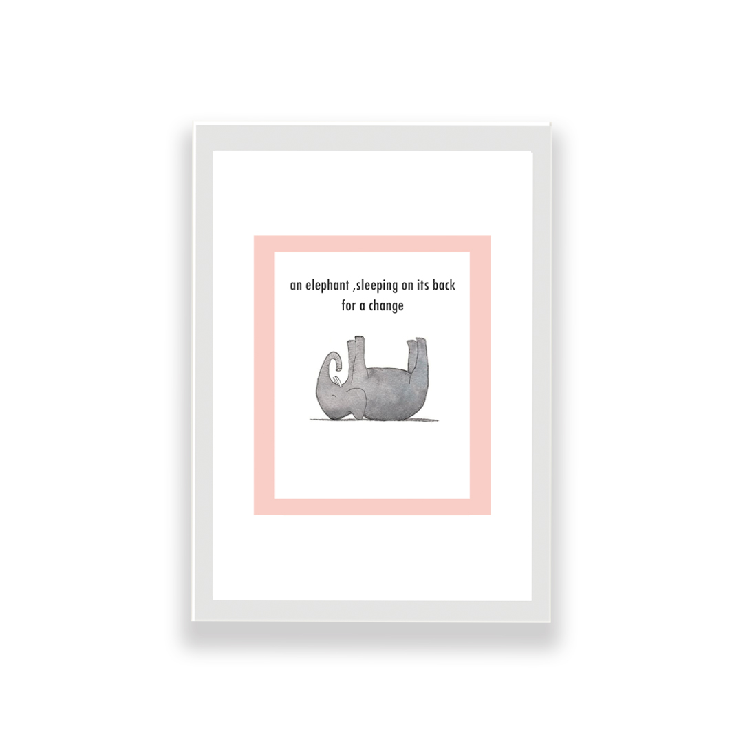 تابلو طرح فانتزی فیل