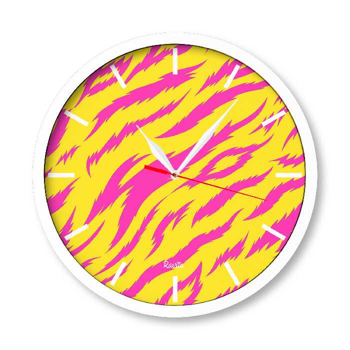 ساعت دیواری راویتا مدل فانتزی طرح 1183