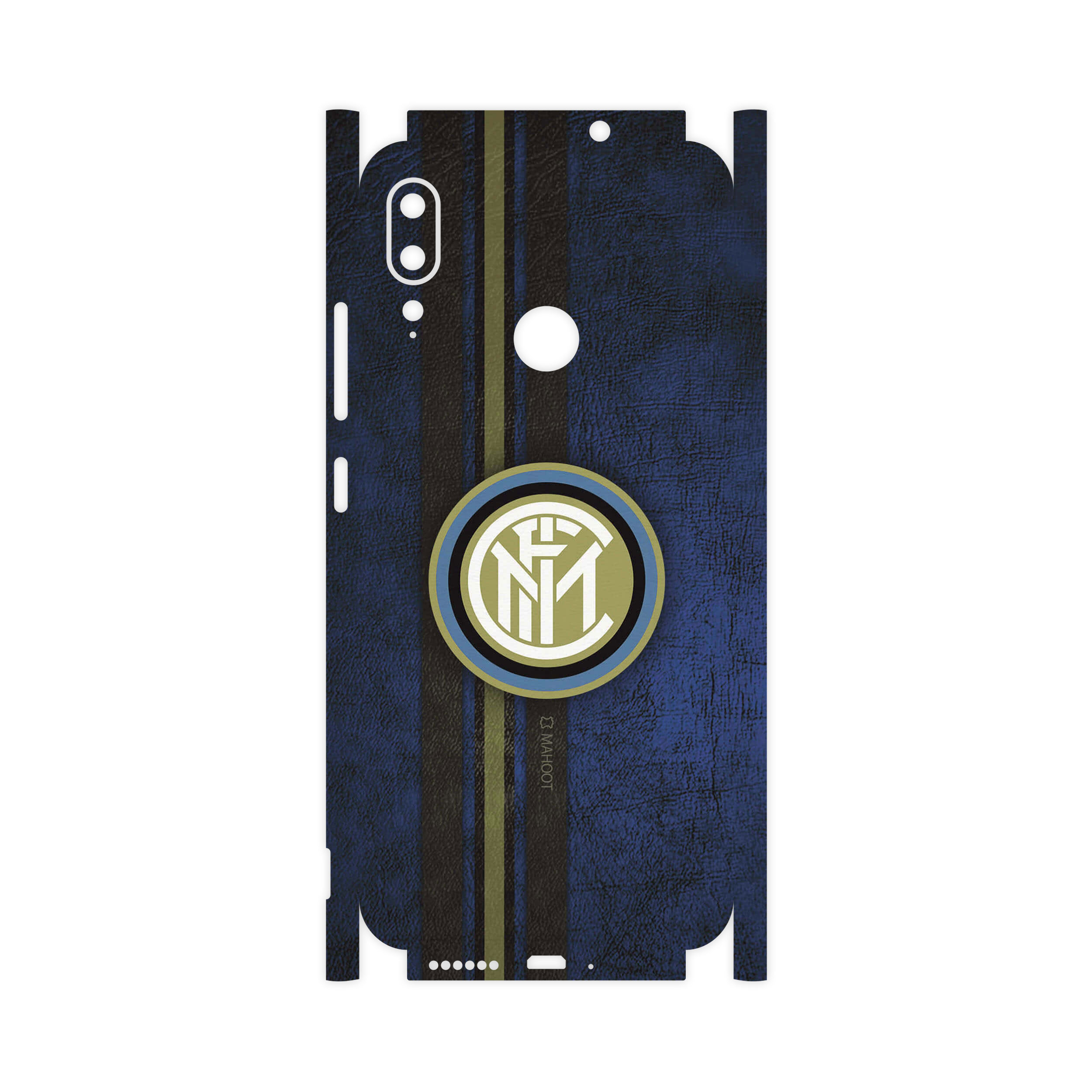 برچسب پوششی ماهوت مدل Inter-Milan-FC-FullSkin مناسب برای گوشی موبایل موتورولا Moto E6 Plus
