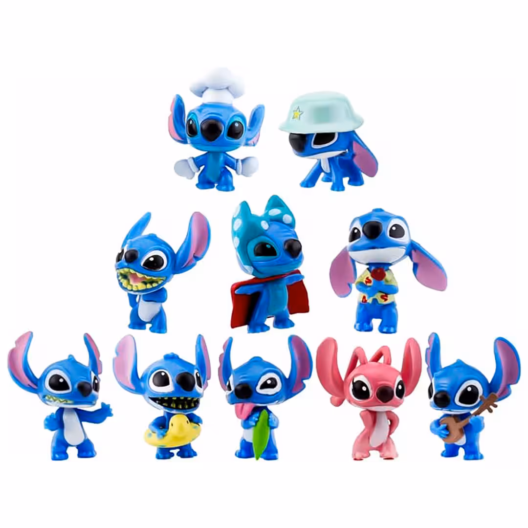فیگور مدل لیلو و استیچ Lilo & Stitch مجموعه 10 عددی