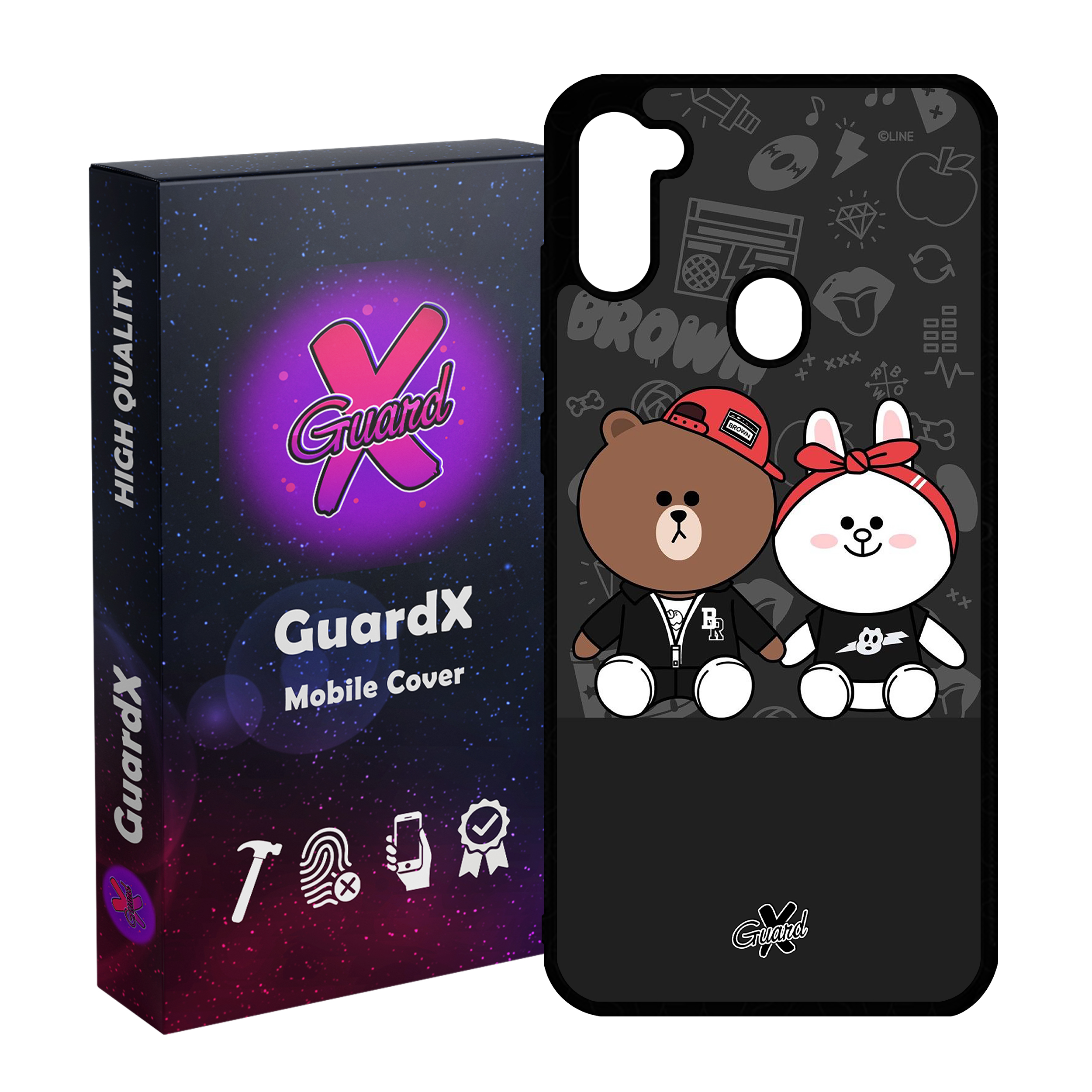 کاور گارد ایکس طرح Friends مدل Glass10127 مناسب برای گوشی موبایل سامسونگ Galaxy A11 / M11