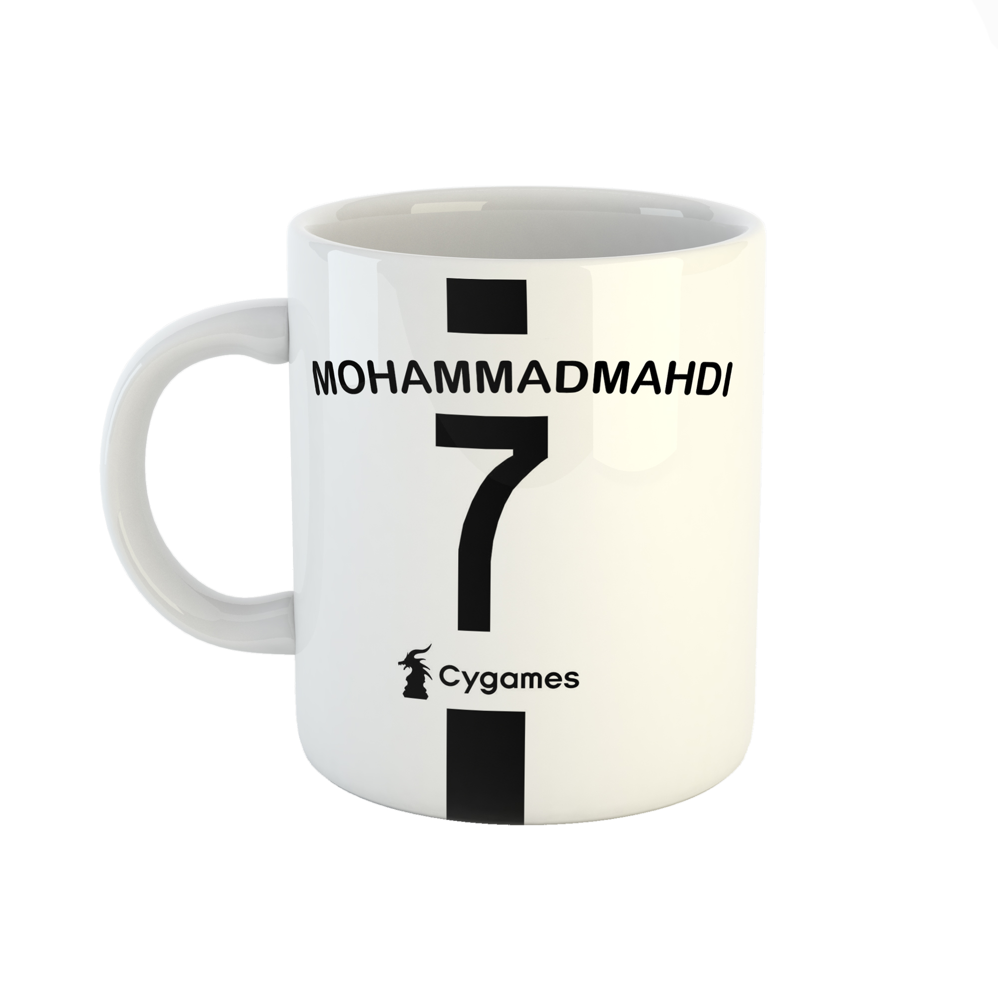 ماگ طرح اسم محمد مهدی مدل یوونتوس کد 926