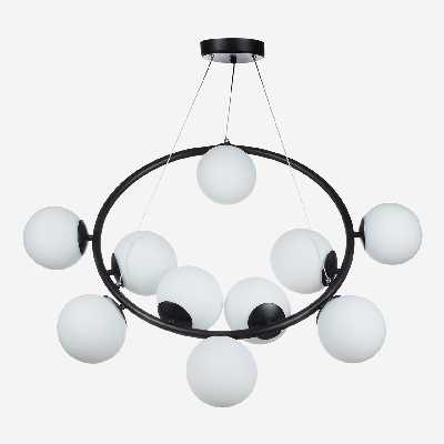  لوستر ده شعله چشمه نور کد A1249/10-WT