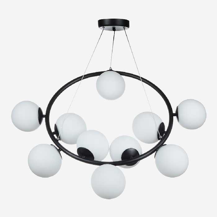  لوستر ده شعله چشمه نور کد A1249/10-WT