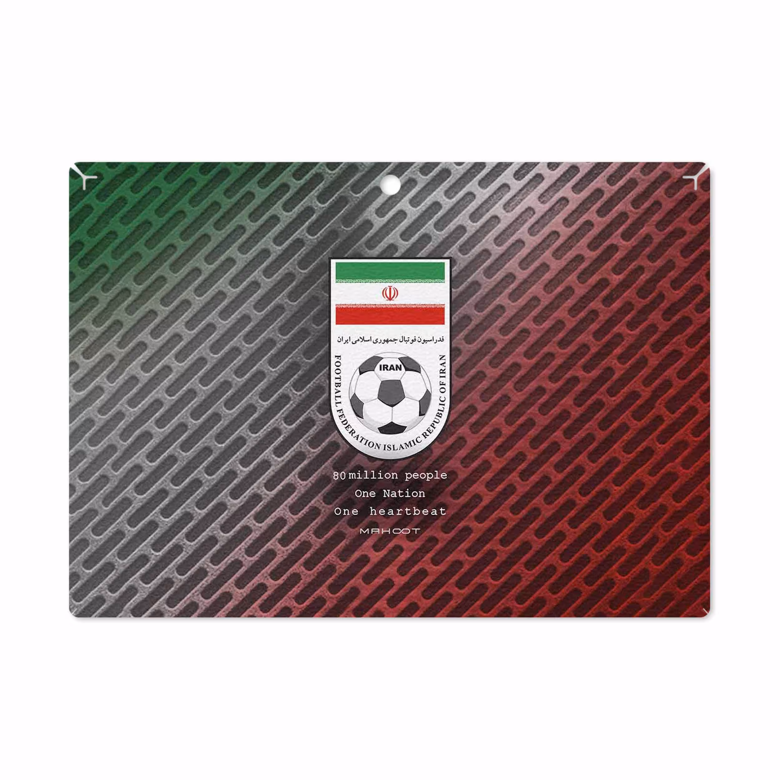 برچسب پوششی ماهوت مدل Iran-National-Football-Team مناسب برای تبلت لنوو Miix 320 2017