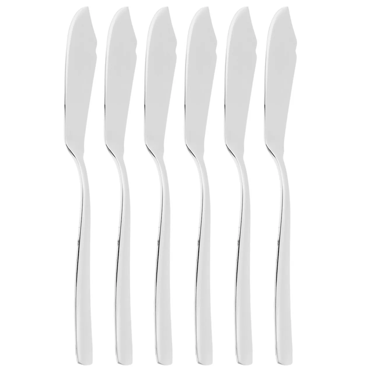 کارد صبحانه صنایع استیل ایران مدل روما کد 6