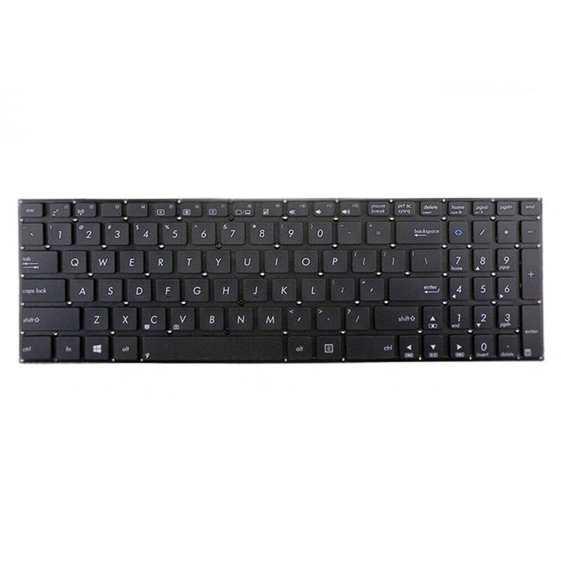 کیبورد لپ تاپ ایسوس Asus X550 بدون فریم مشکی