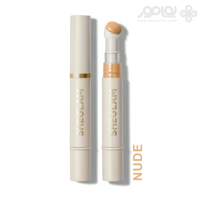 کانسیلر سر اسفنجی شیگلم مدل COMPLEXION BOOST رنگ NUDE