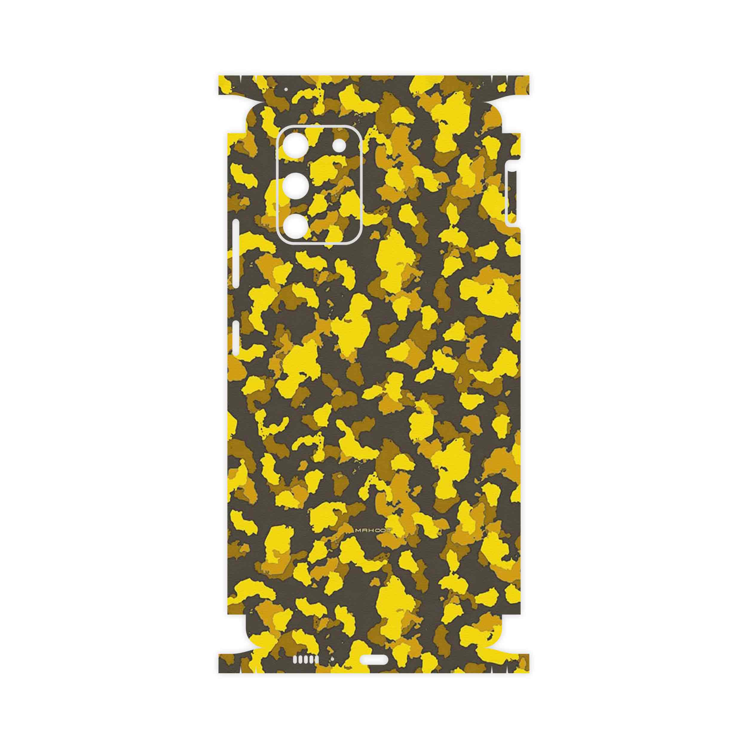 برچسب پوششی ماهوت مدل Yellow Infantry Army-FullSkin مناسب برای گوشی موبایل سامسونگ Galaxy S10 Lite