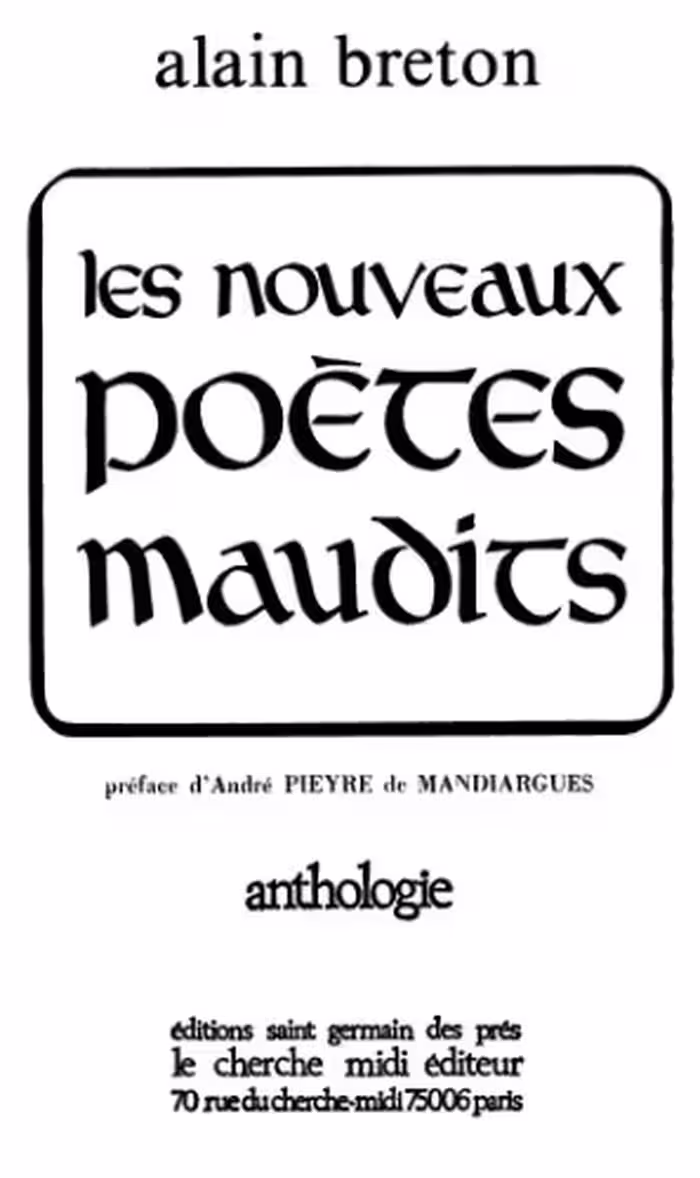 خرید و دانلود نسخه کامل کتاب Les nouveaux poetes maudits : Anthologie (Collection Espaces)