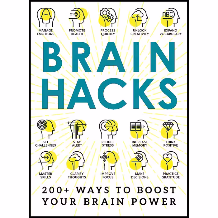 کتاب Brain Hacks اثر Adams Media انتشارات Adams Media
