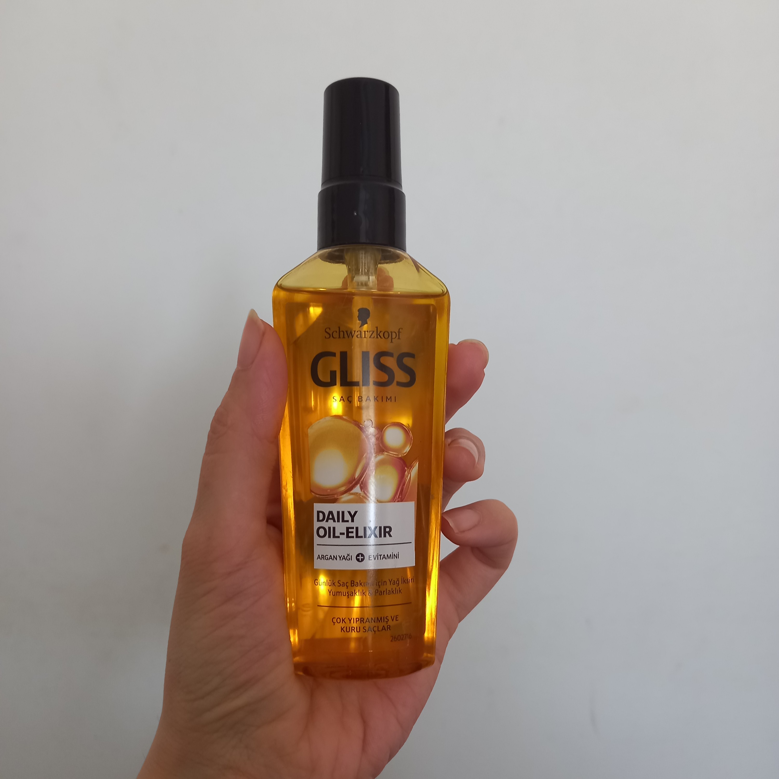 روغن آرگان اعلا گلیس 75 میل