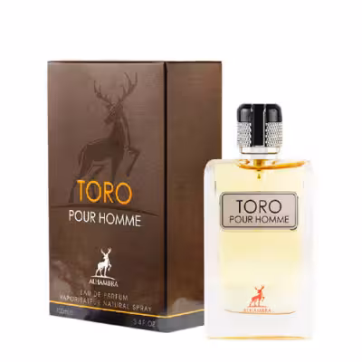 ادکلن TORO POUR HOMME الحمبرا تورو مردانه مشابه تق هرمس