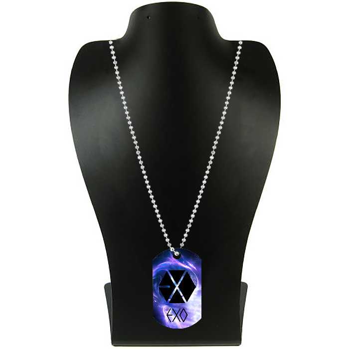گردنبند طرح exo کد pk30