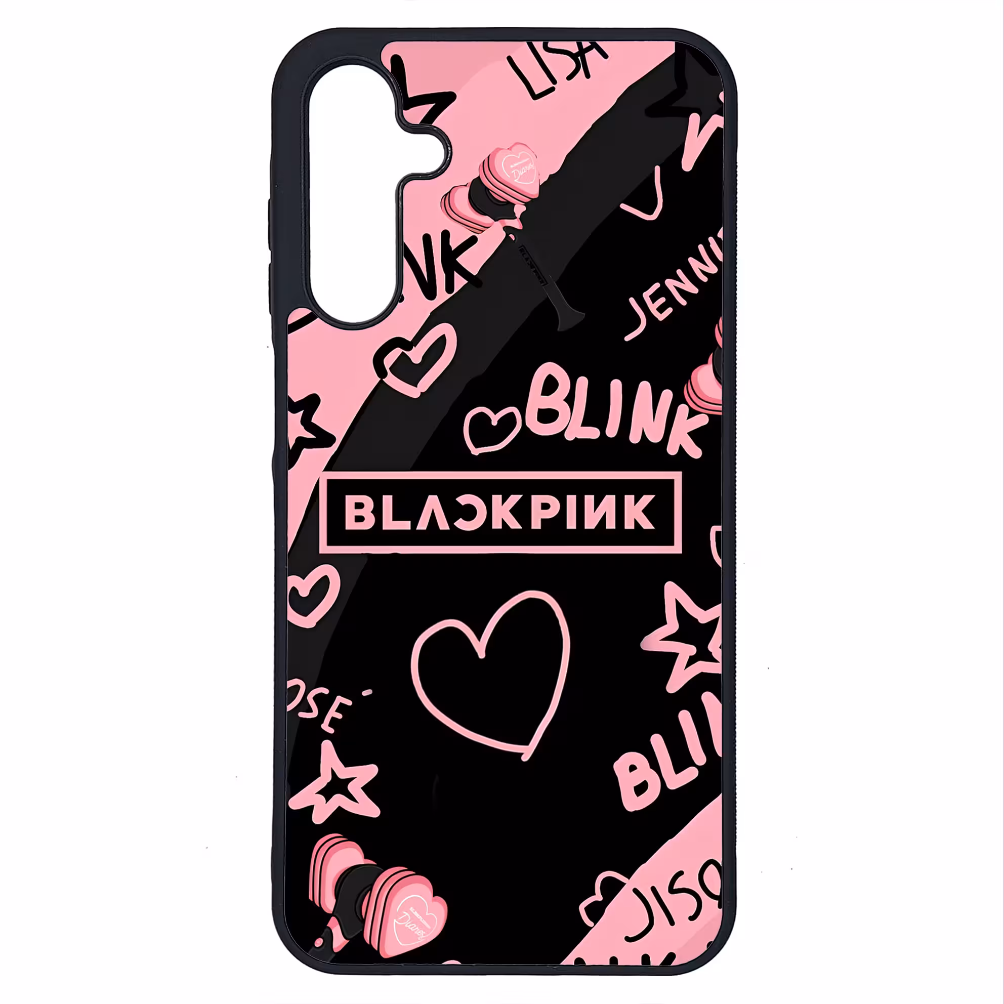 کاور طرح بلک پینک BLACK PINK کد G-211 مناسب برای گوشی موبایل سامسونگ Galaxy A15 4G / A15 5G | دیجی قاب دونی