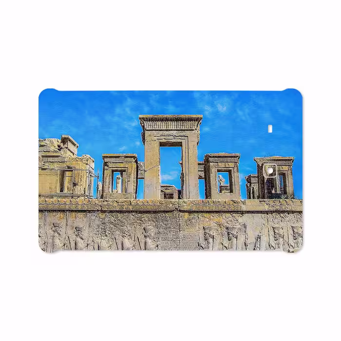 برچسب پوششی ماهوت مدل TAKHT-e-JAMSHID مناسب برای تبلت سامسونگ Galaxy Tab E 9.6 2015 T561