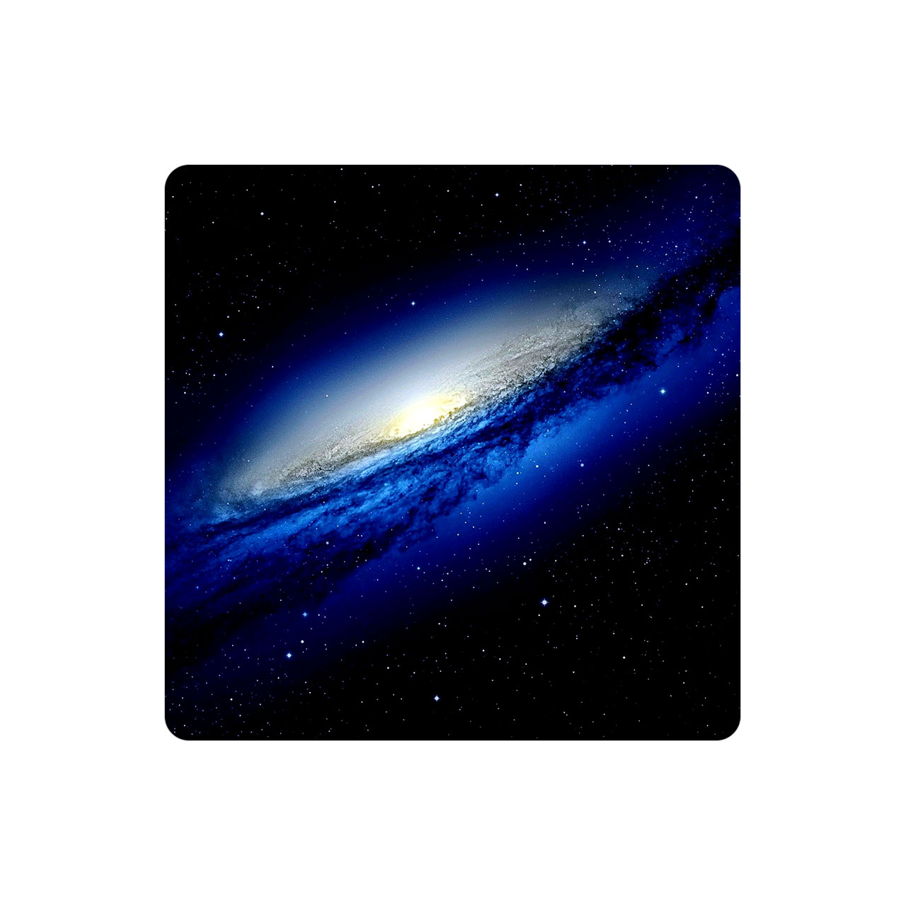 زیر لیوانی طرح گلکسی مدل MC1086