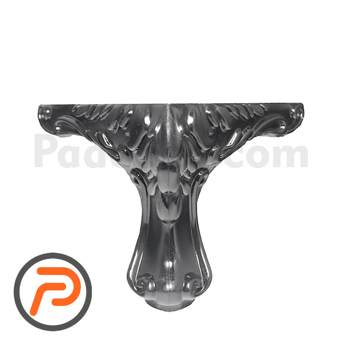 پایه مبلی یال شیری مشکی