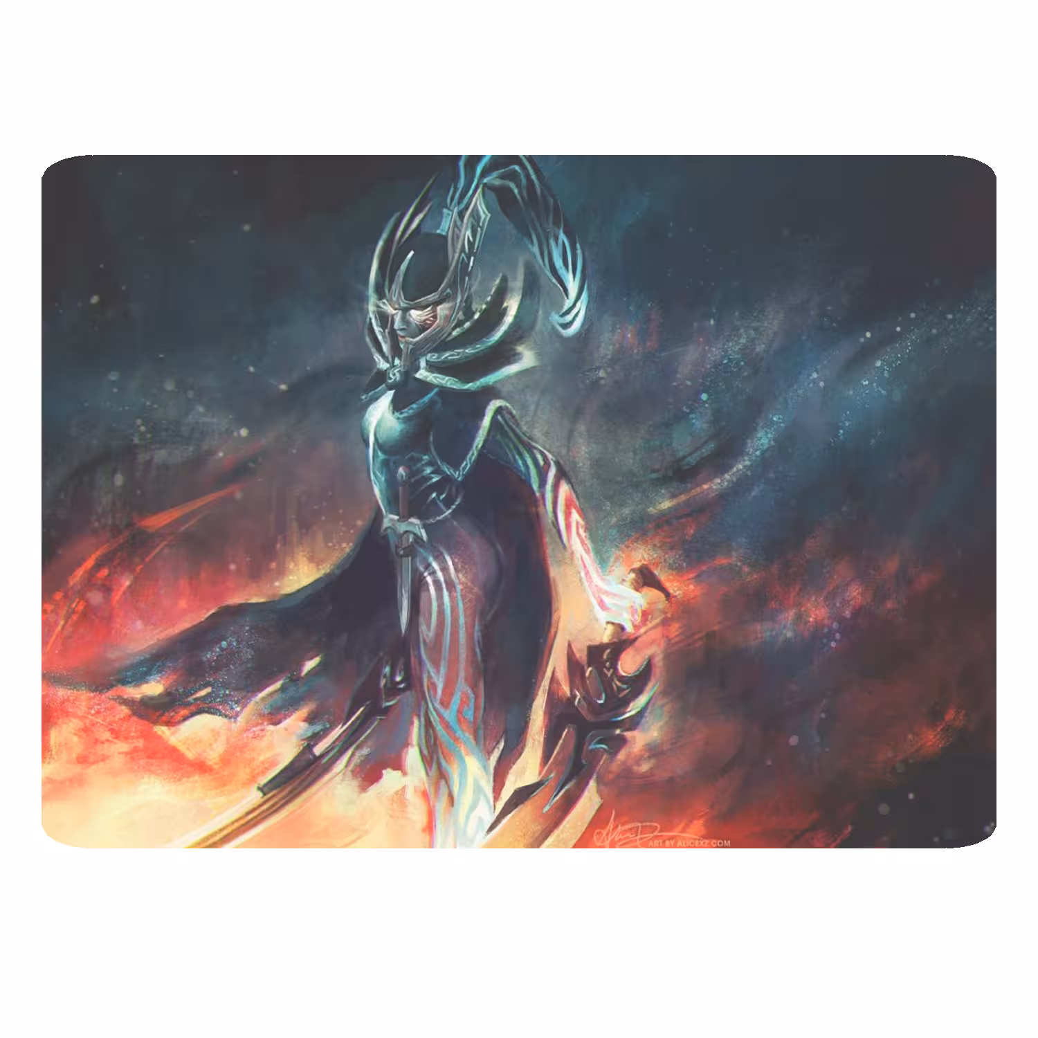 ماوس پد طرح DOTA2 کد B85
