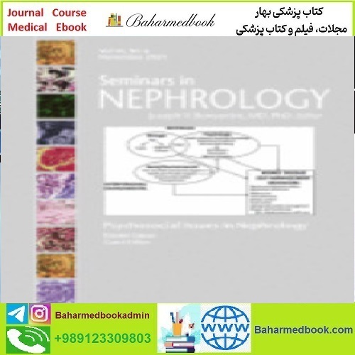 Seminars in Nephrology Volume 41 Issue 1 to 6 2021 TRUE PD