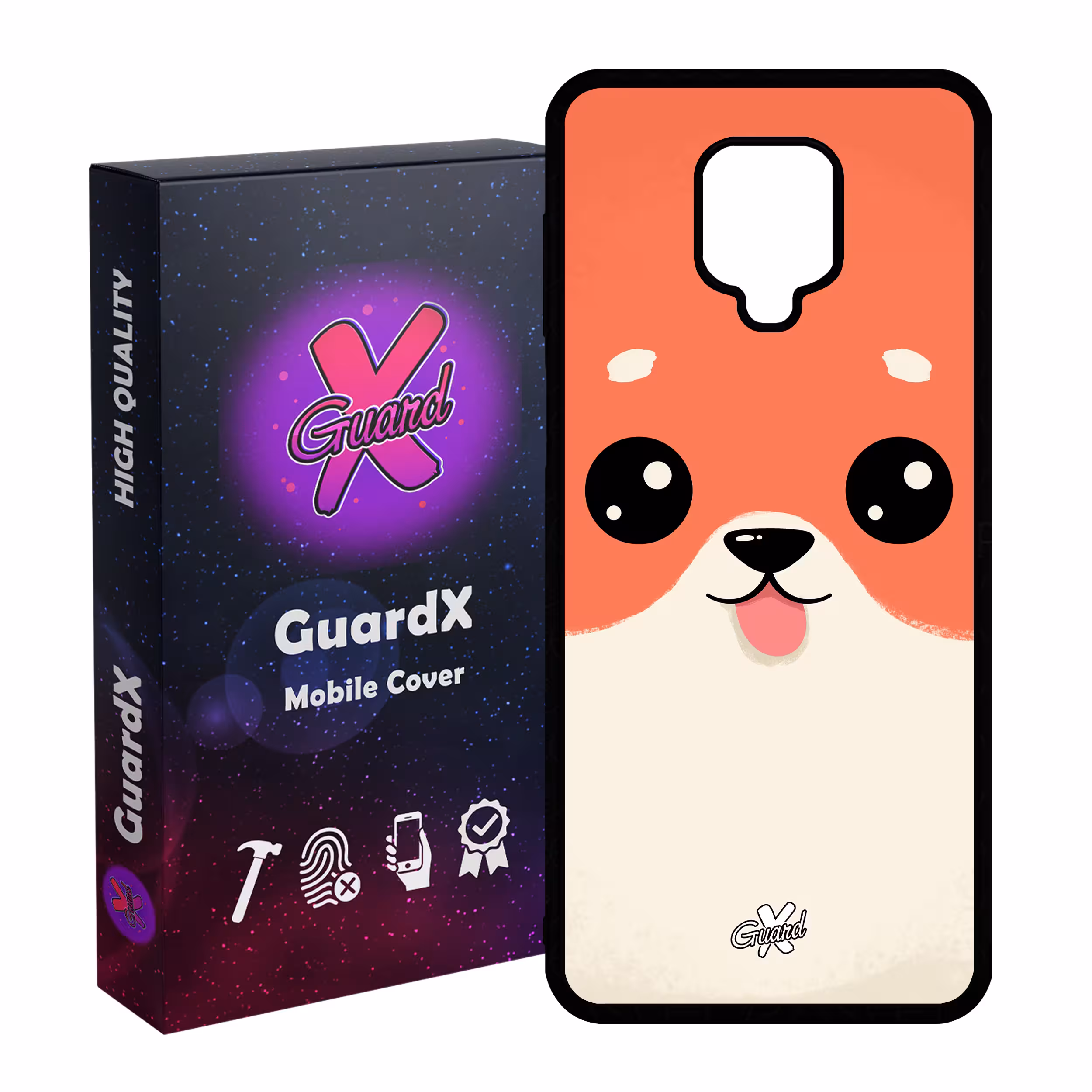کاور گارد ایکس طرح Pet مدل Glass10186 مناسب برای گوشی موبایل شیائومی Redmi Note 9S / Note 9 Pro / Note 9 Pro Max