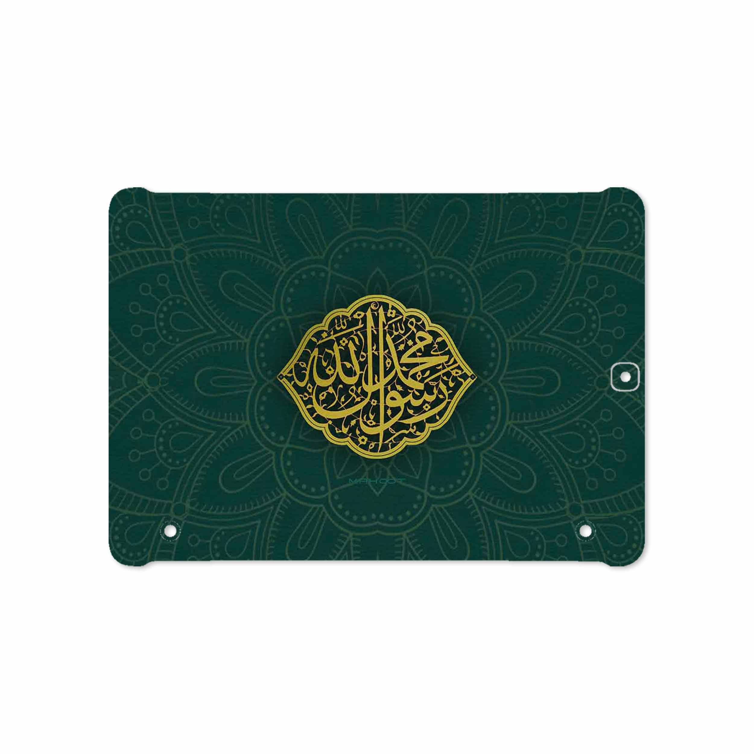 برچسب پوششی ماهوت مدل Mohammad-Rasool-Allah مناسب برای تبلت سامسونگ Galaxy Tab S2 9.7 2015 T815