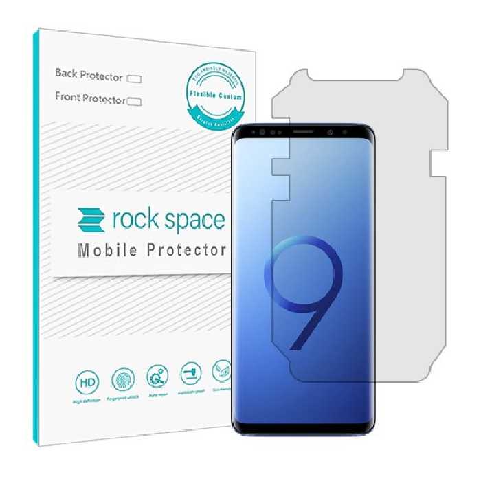 گلس سامسونگ S9  مدل نانو هیدروژل شفاف برند راک اسپیس سایز M کد 12814