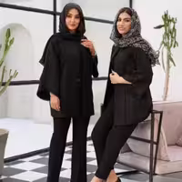 مانتو کتی مجلسی عیدانه لمه کت آستین شیپوری مروارید دوزی لیوسا کد 067
