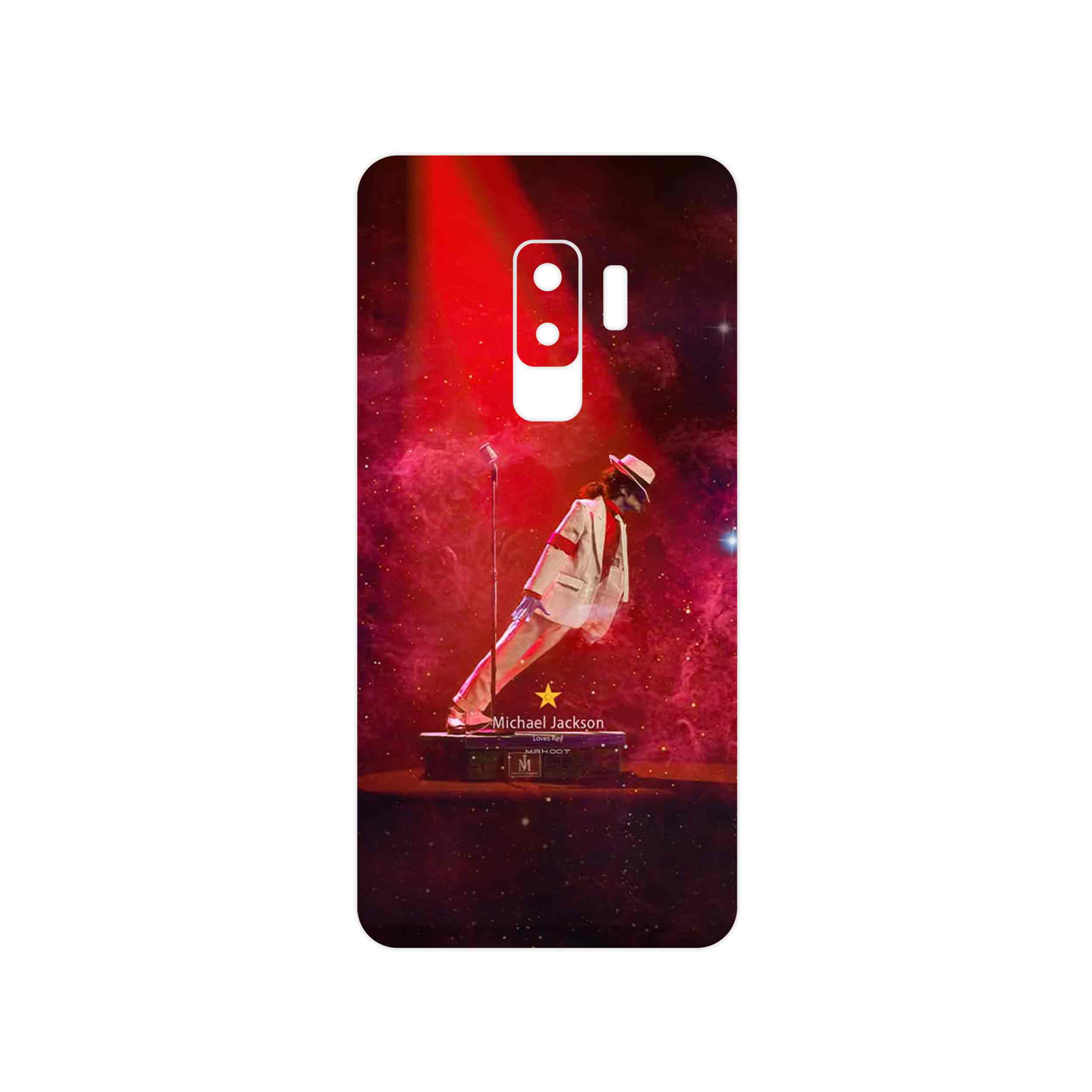 برچسب پوششی ماهوت مدل Michael Jackson مناسب برای گوشی موبایل سامسونگ Galaxy S9 Plus
