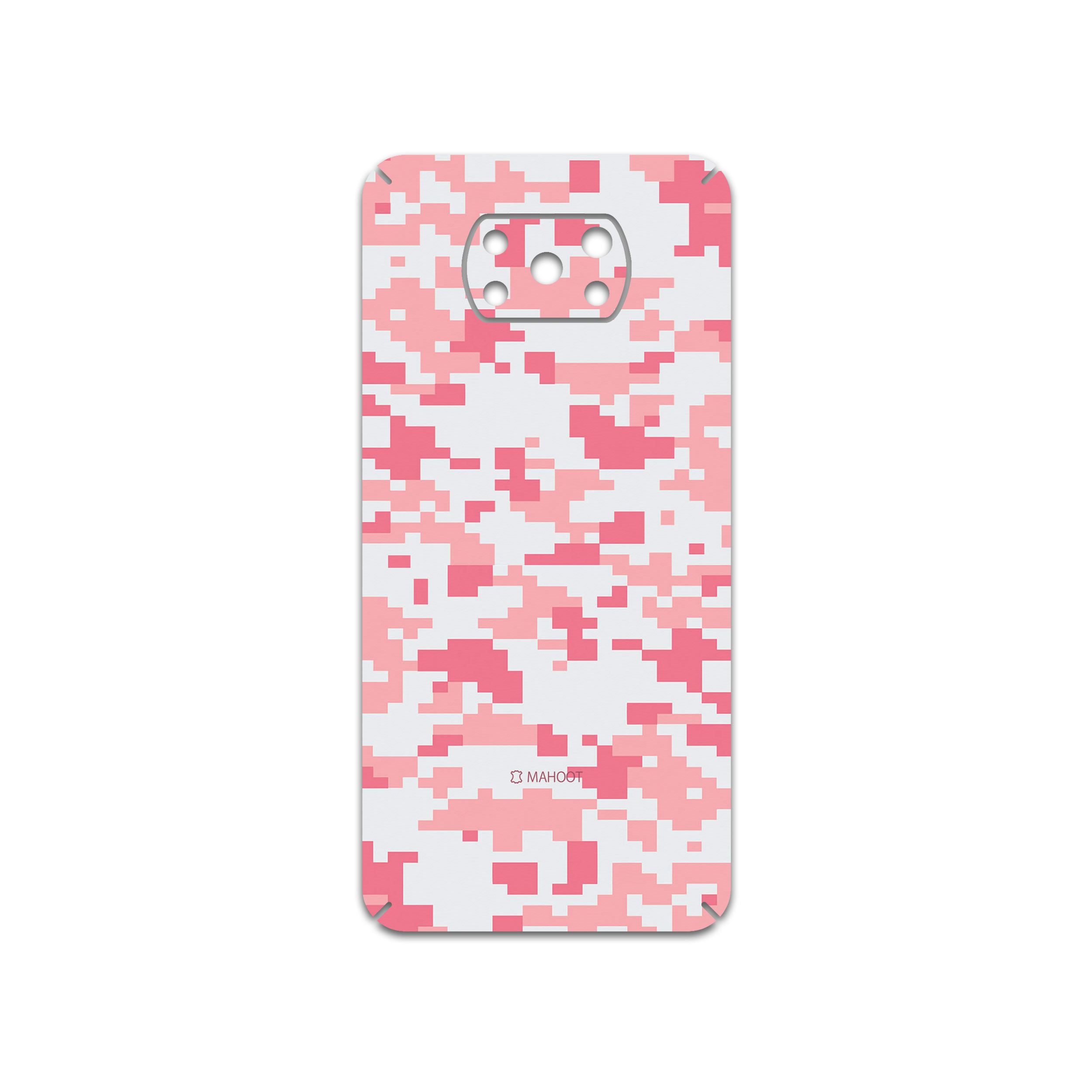 برچسب پوششی ماهوت مدل Army-Pink-pixel مناسب برای گوشی موبایل شیائومی Poco X3 NFC