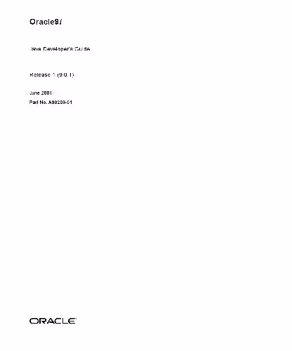 خرید و دانلود نسخه کامل کتاب Oracle9i Java Developers Guide