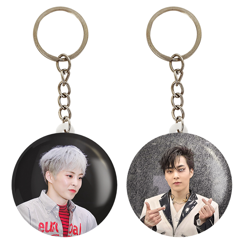 جاکلیدی خندالو مدل شیومین گروه EXO کد 1351813519 مجموعه 2 عددی