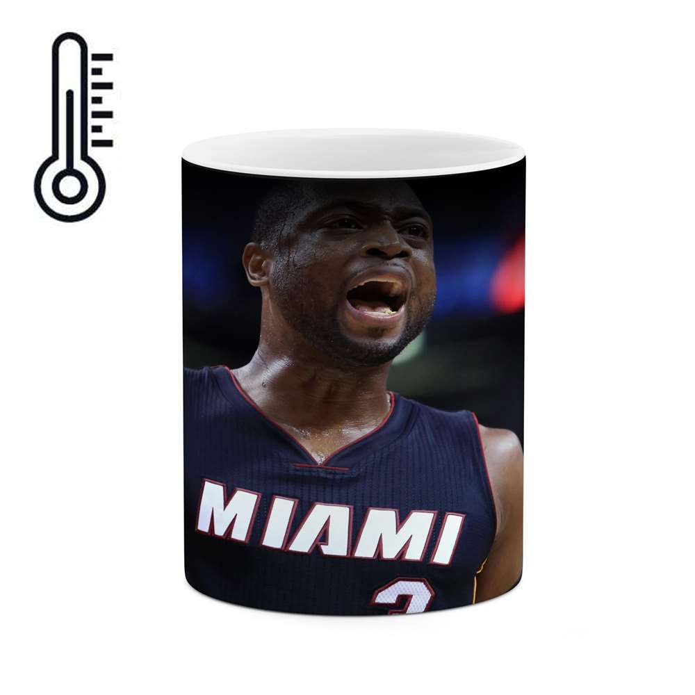 ماگ حرارتی طرح بسکتبال NBA ، Dwyane wade  مدل mgph14911