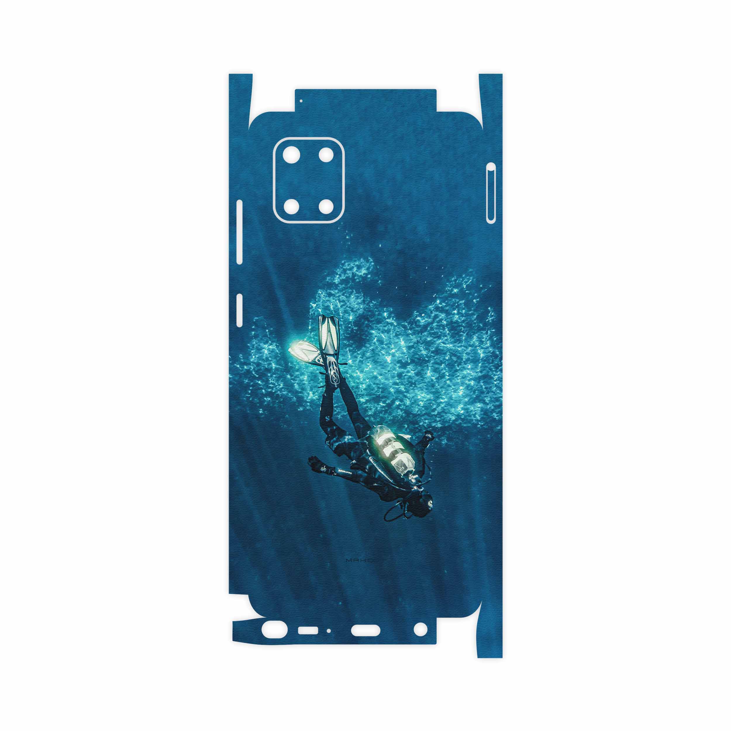 برچسب پوششی ماهوت مدل Scuba Diving-FullSkin مناسب برای گوشی موبایل سامسونگ Galaxy Note 10 Lite