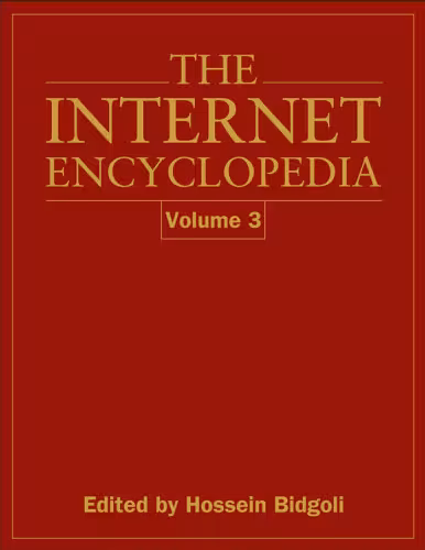 خرید و دانلود نسخه کامل کتاب The Internet encyclopedia,