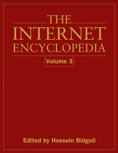 خرید و دانلود نسخه کامل کتاب The Internet encyclopedia,