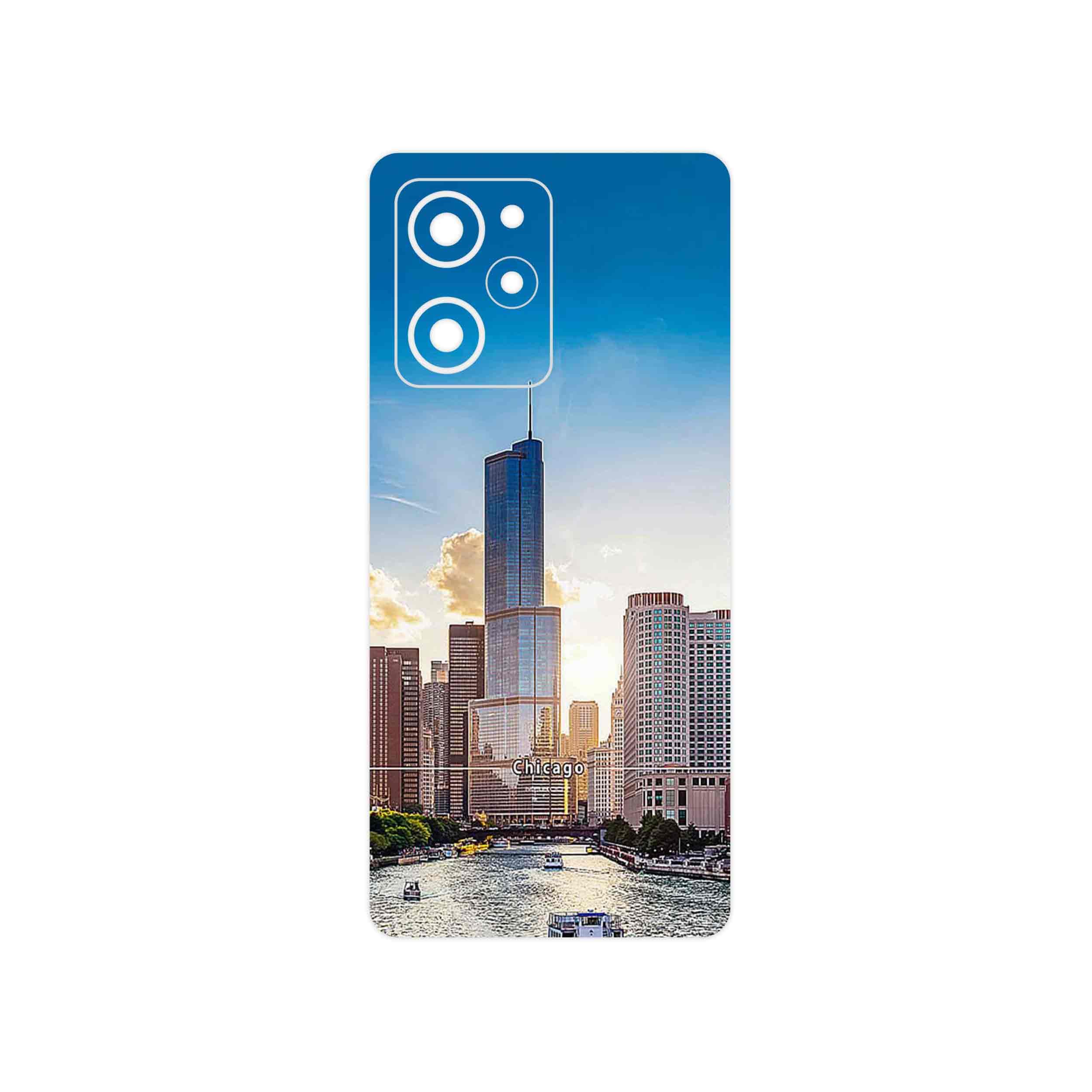 برچسب پوششی ماهوت مدل City of Chicago مناسب برای گوشی موبایل شیائومی Poco X5 Pro
